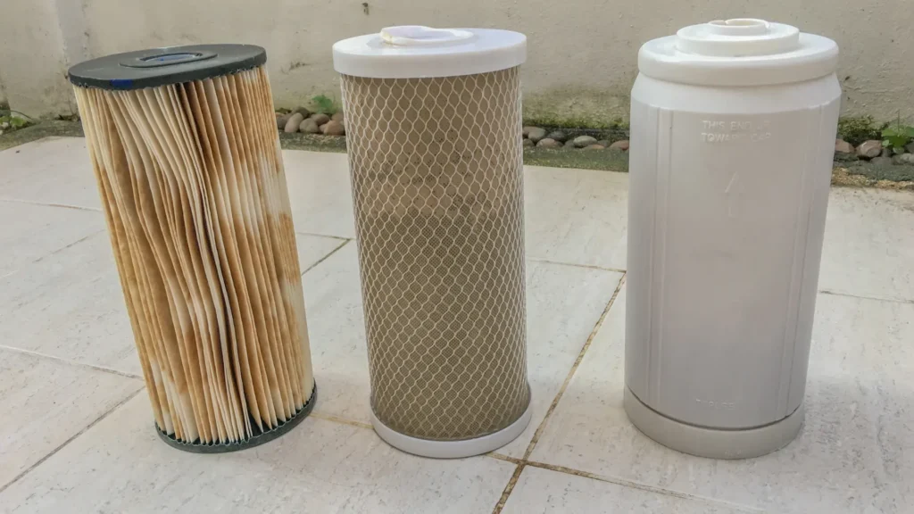 How to clean a cartridge filter